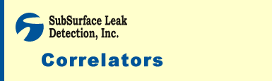 SubSurface Leak Detection Correlators